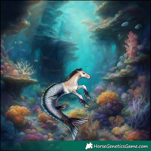 Horse Color:Powder White White Spotted Classic Champagne Onyx 