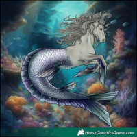 Horse Color:Watercolor Black Pearl Tobiano Rabicano 