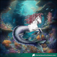 Horse Color:Painted White Spotted Classic Champagne 