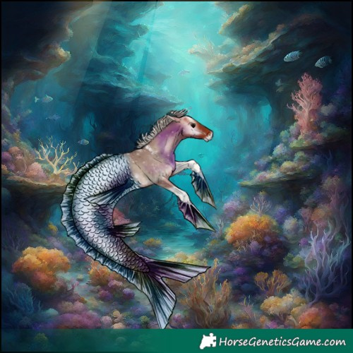 Horse Color:Powder White Silver Blue Onyx 