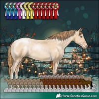 Horse Color:Smoky Black Pearl Varnish