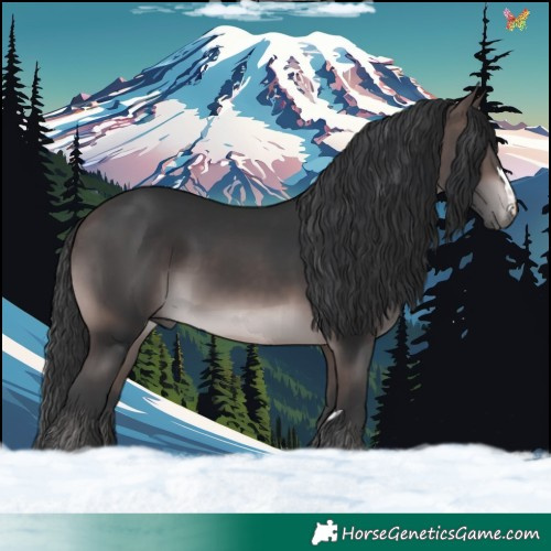 Horse Color:Platinum Brown 