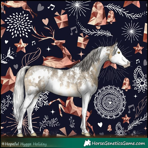 Horse Color:White Spotted Silver Buckskin Dun Sabino Splash Rabicano Brindle 