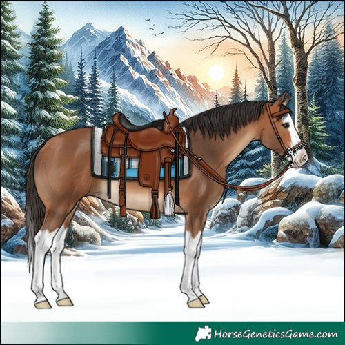 Horse Color:Bay Splash 