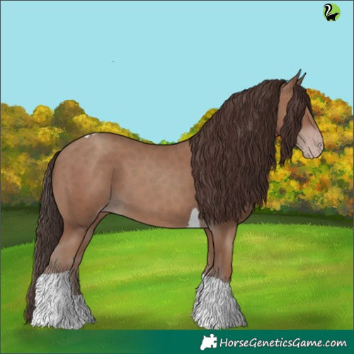 Horse Color:Classic Champagne Tobiano 