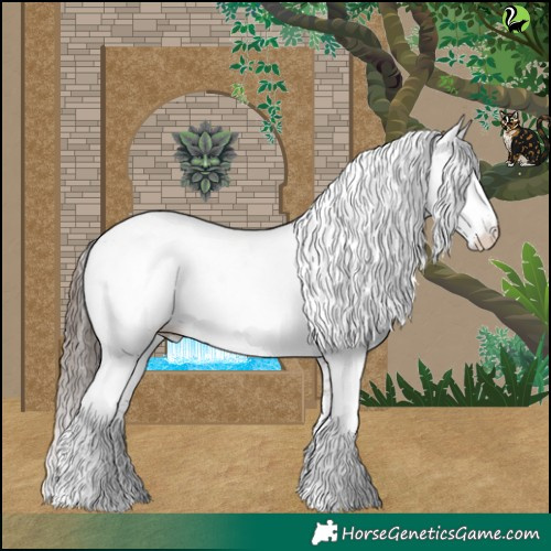 Horse Color:White Spotted Classic Champagne Blanket 