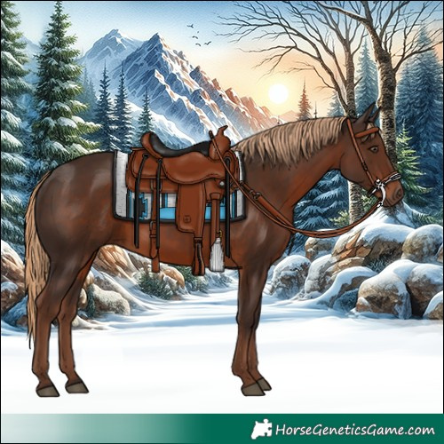 Horse Color:Liver Chestnut 