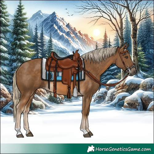 Horse Color:Chocolate Palomino