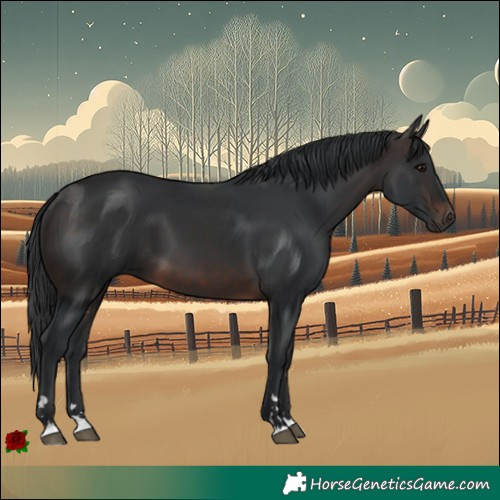 Horse Color:Brown 