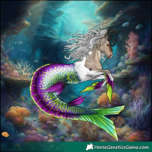 Horse Color:Brown Dun Tobiano 