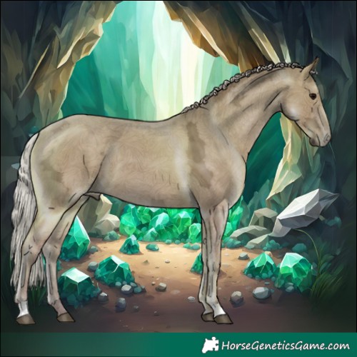 Horse Color:Silver Grullo Ice 