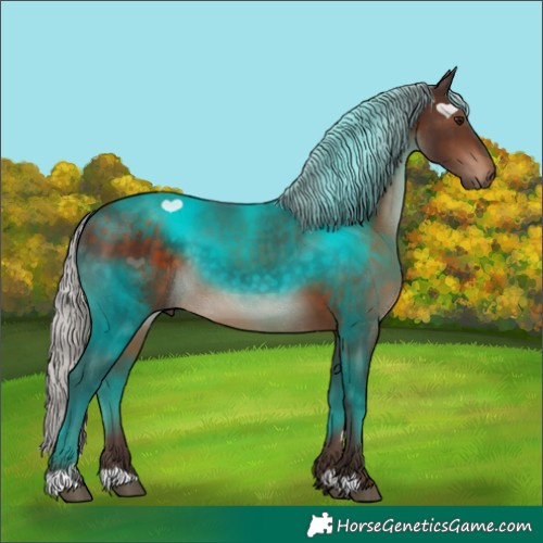 Horse Color:Silver Brown 