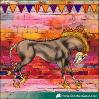 Horse Color:Amber Champagne