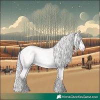 Horse Color:Cremello Dun