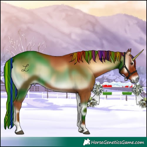 Horse Color:Painted Red Onyx 