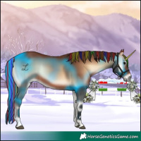 Horse Color:Painted Bay Onyx