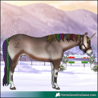 Horse Color:Painted Brown Onyx 