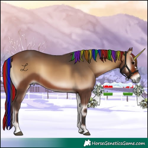 Horse Color:Painted Bay Onyx 