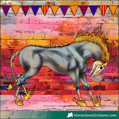 Horse Color:Watercolor Bay 