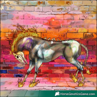 Horse Color:Classic Champagne Tobiano