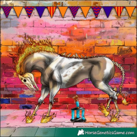 Horse Color:Classic Champagne Tobiano