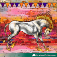 Horse Color:Classic Champagne Tobiano Appaloosa