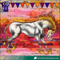 Horse Color:Classic Champagne Tobiano Appaloosa 