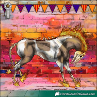 Horse Color:Classic Champagne Tobiano Blanket 