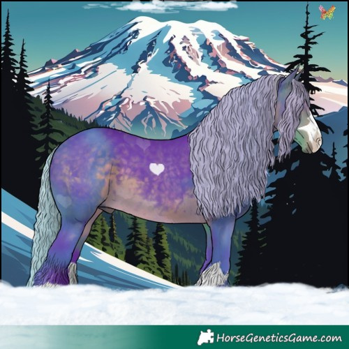Horse Color:Watercolor Silver Buckskin 