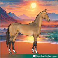 Horse Color:Buckskin