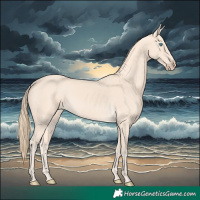 Horse Color:Perlino 