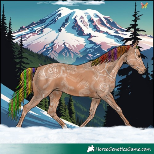 Horse Color:Painted Chestnut Ice 