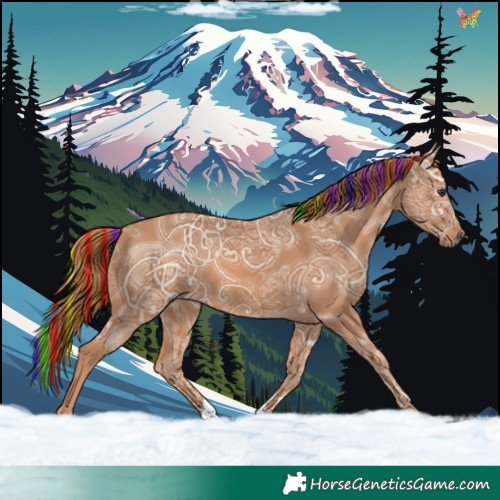 Horse Color:Painted Chestnut Ice 