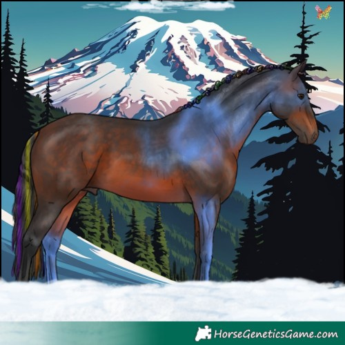 Horse Color:Painted Brown 