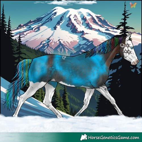 Horse Color:Painted Brown Splash 