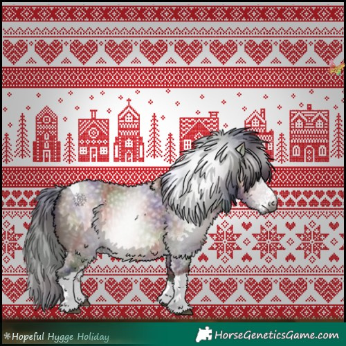 Horse Color:Gray Nacre White Spotted Bay Dun Tobiano 