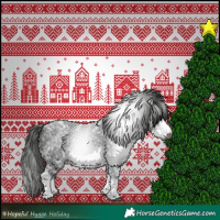 Horse Color:Gray White Spotted Liver Chestnut Ice Frame 