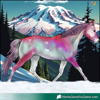 Horse Color:Watercolor Liver Red Onyx 