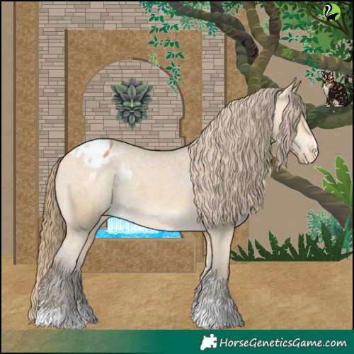 Horse Color:Sable Cream Champagne Varnish 
