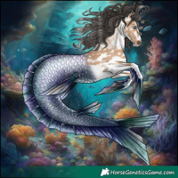 Horse Color:White Spotted Bay Dun Merle 