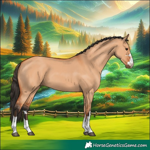 Horse Color:Bay Dun 