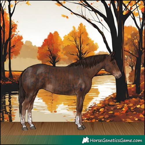 Horse Color:Liver Chestnut  and Liver Chestnut 