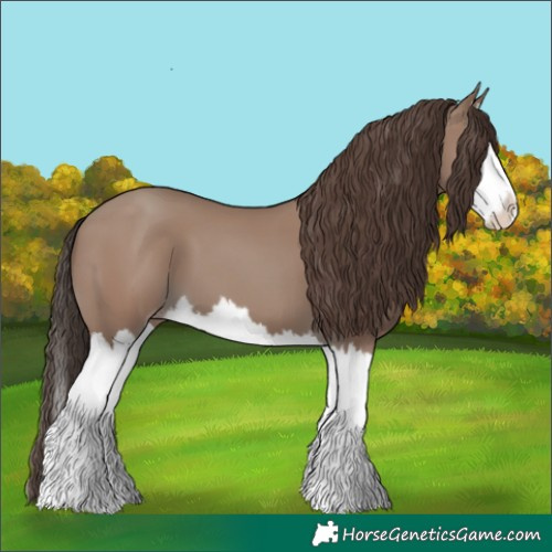 Horse Color:Classic Champagne Splash 