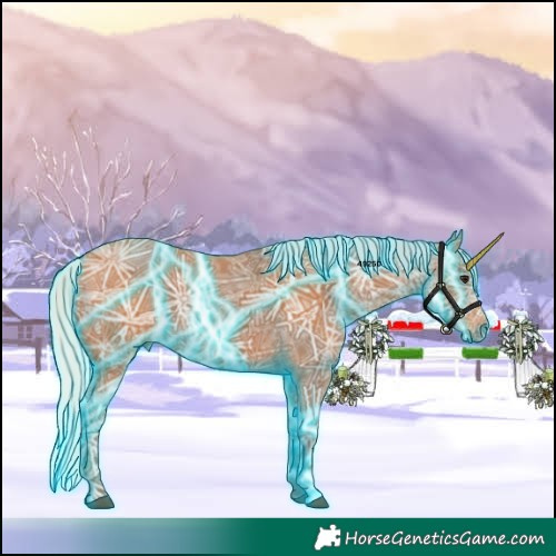 Horse Color:Thunderstruck Silver Bay Ice 