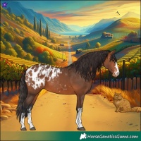 Horse Color:Bay Blanket and Bay Blanket Rabicano