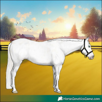Horse Color:Gray Silver Amber Cream Champagne Roan Dun Splash Tobiano Frame Blanket Rabicano 