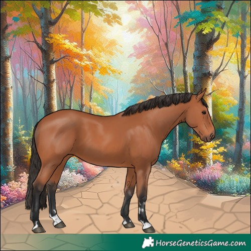 Horse Color:Bay 