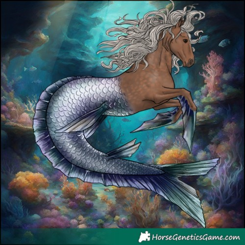 Horse Color:Silver Black 