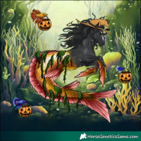 Horse Color:White Spotted Black 