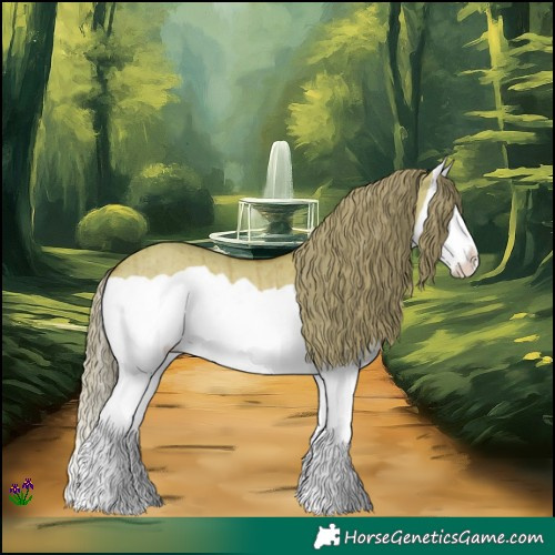 Horse Color:Red Dun Splash Rabicano Brindle 